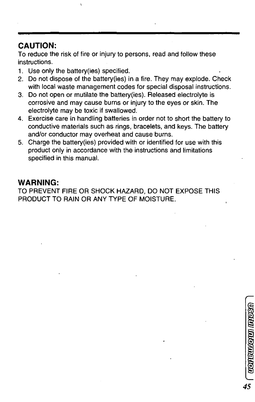 Panasonic KX-TC1850B manual 