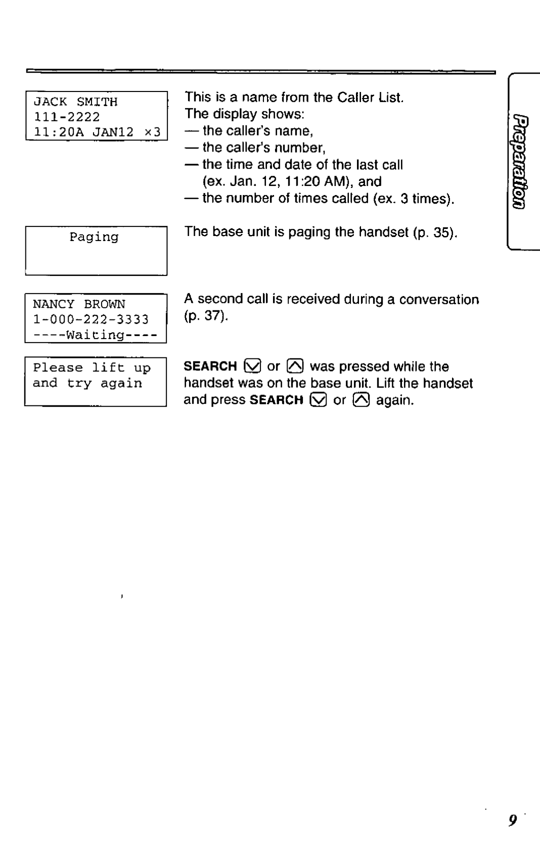 Panasonic KX-TC1850B manual 