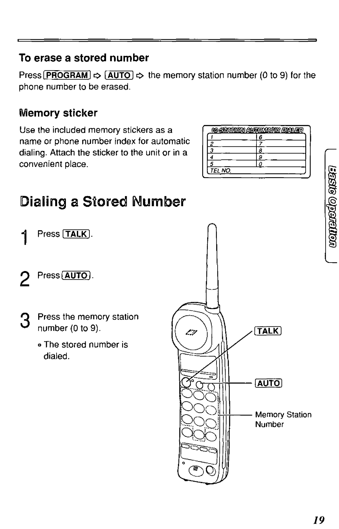 Panasonic KX-TC187-B manual 