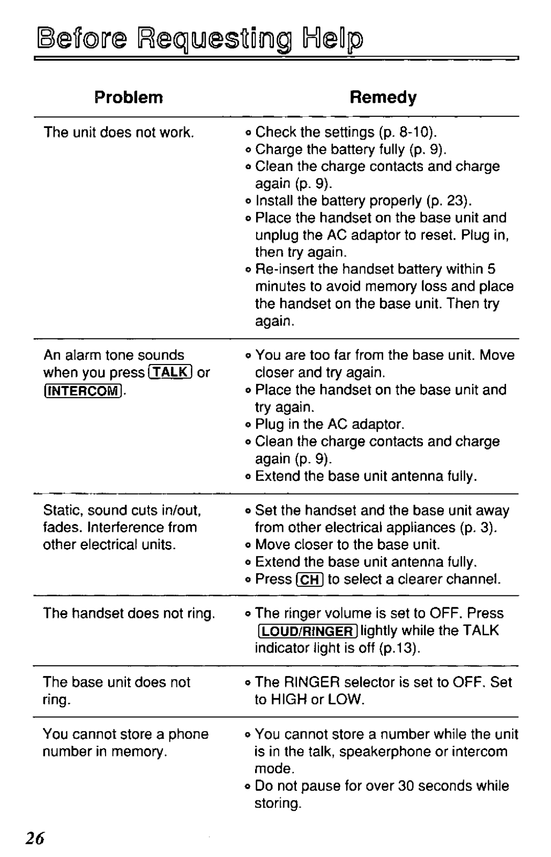 Panasonic KX-TC187-B manual 