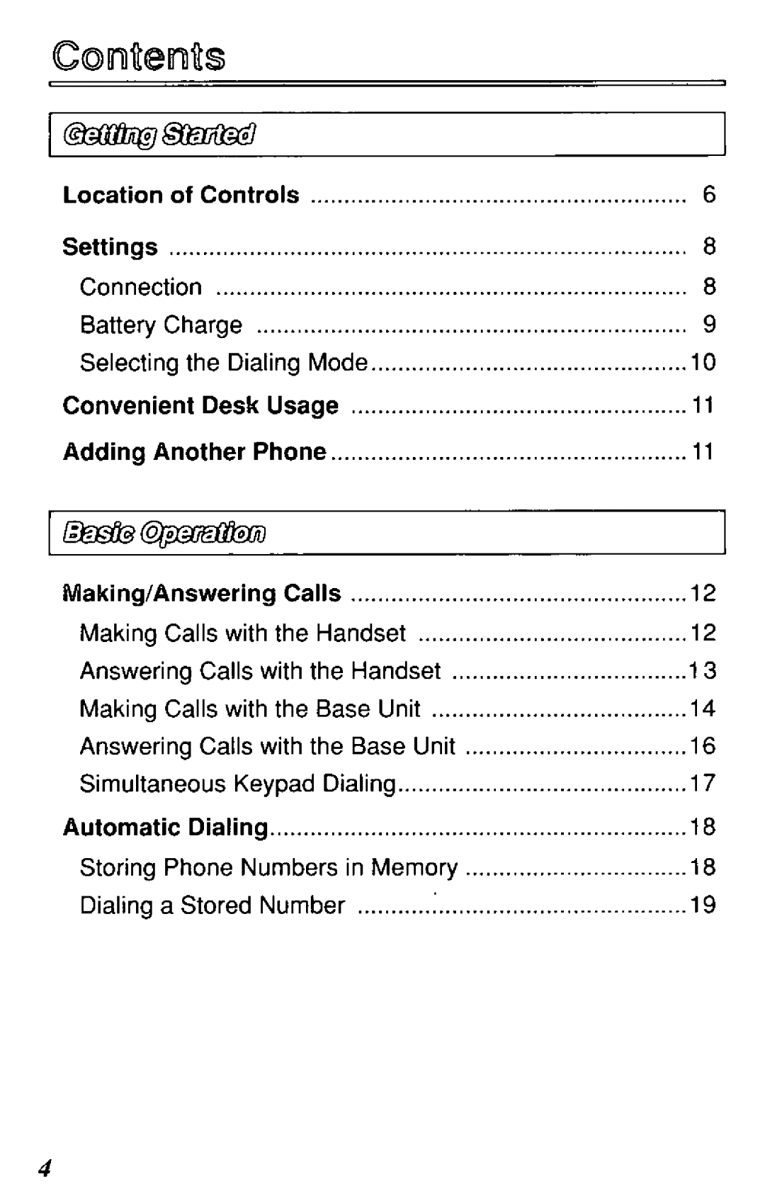 Panasonic KX-TC187-B manual 