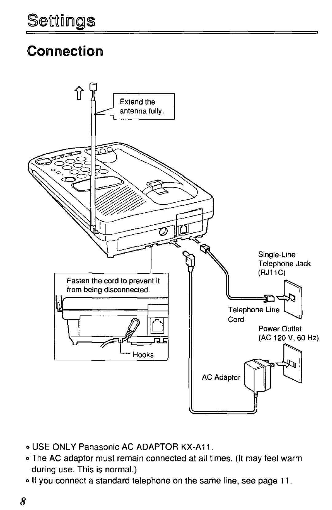 Panasonic KX-TC187-B manual 