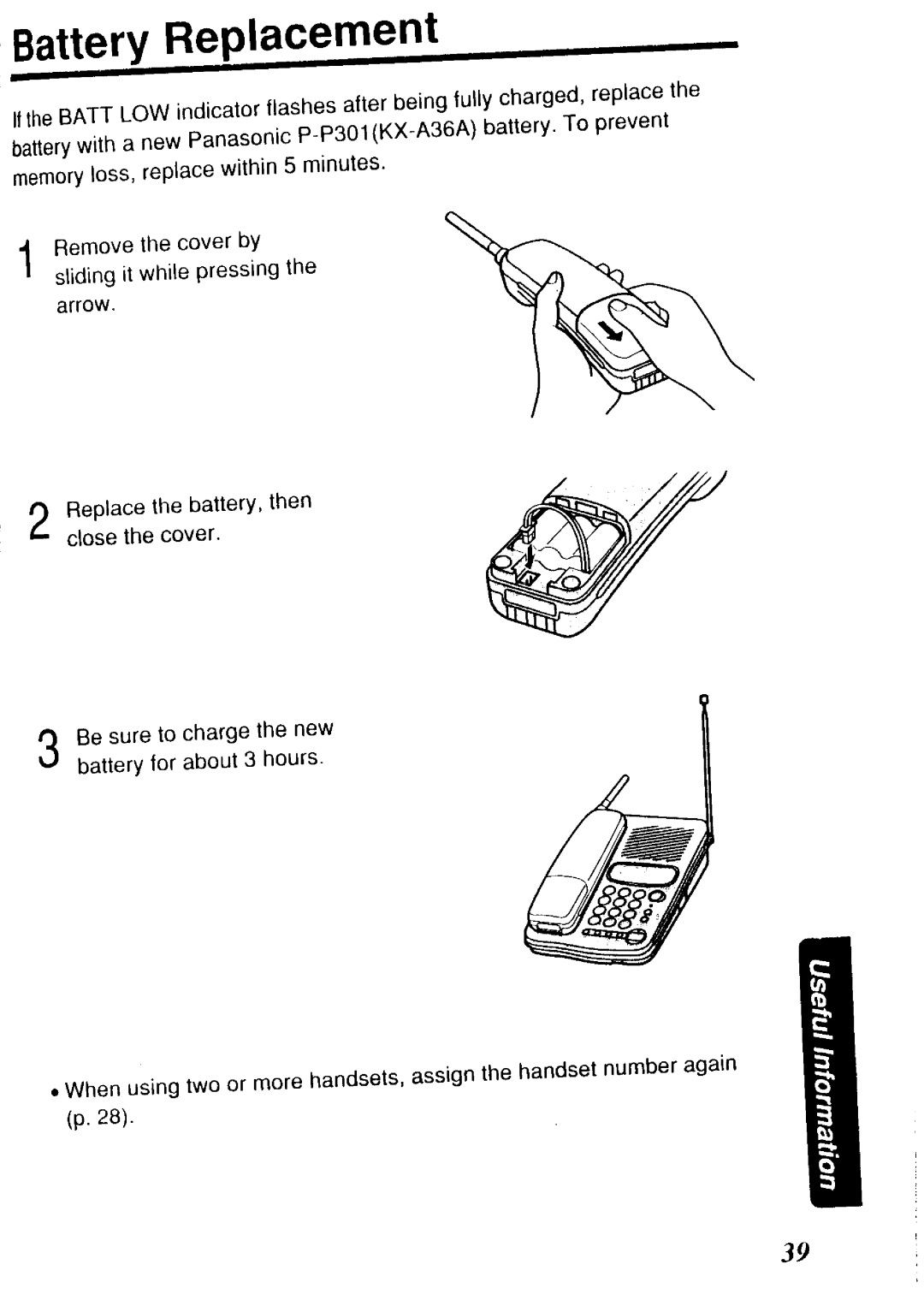 Panasonic KX-TC187al-w manual 