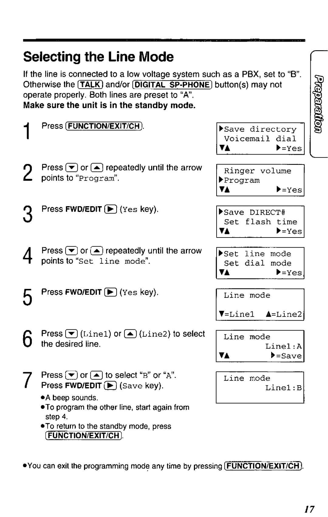 Panasonic KX-TC1881B manual 