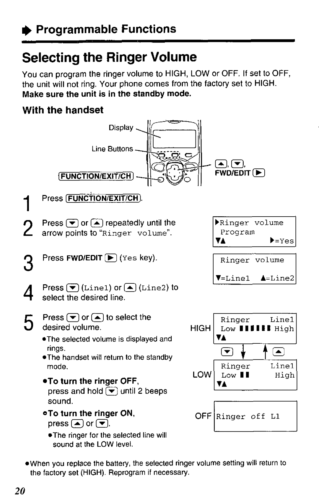 Panasonic KX-TC1881B manual 