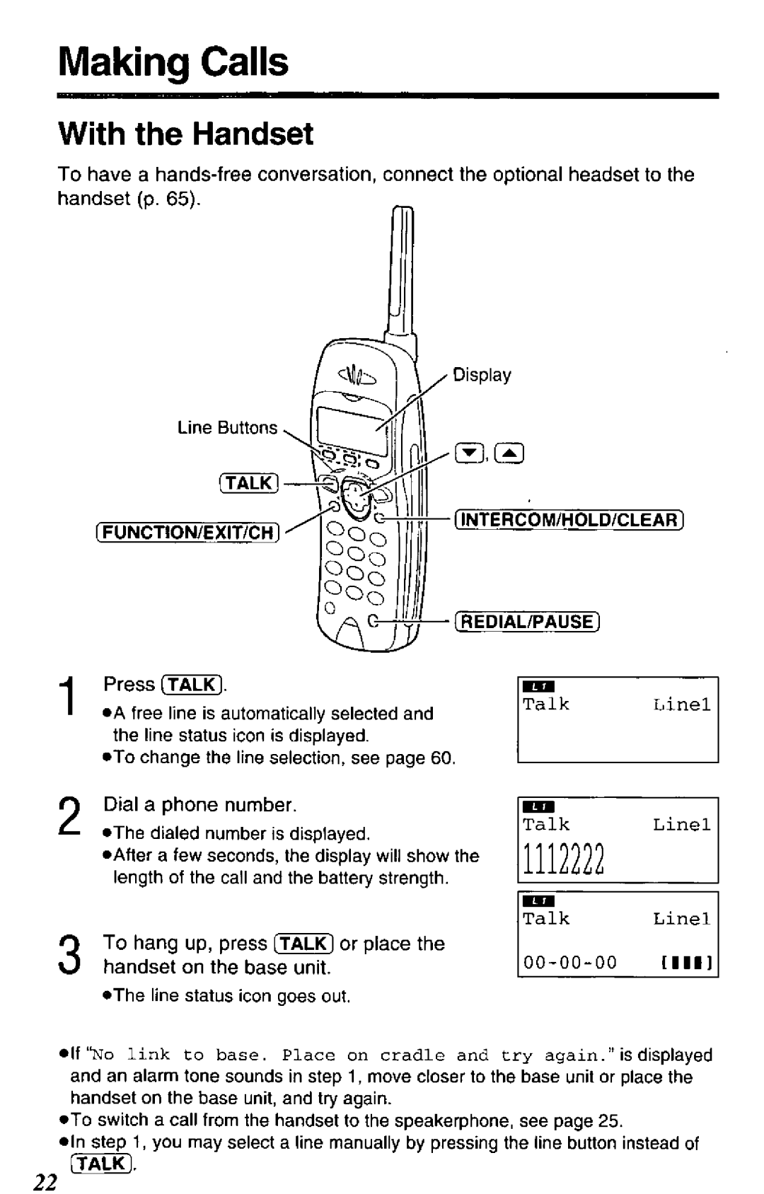 Panasonic KX-TC1881B manual 