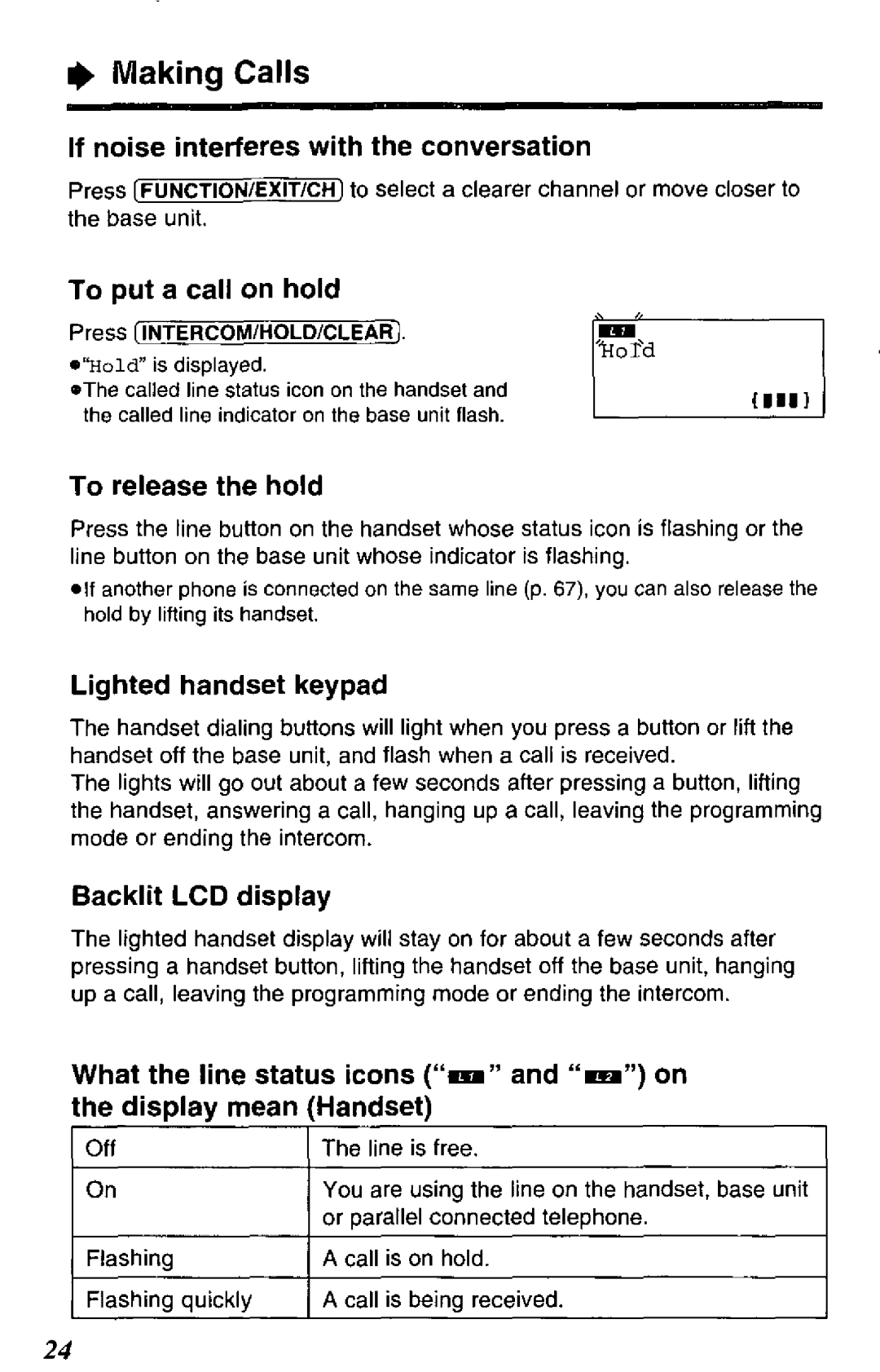 Panasonic KX-TC1881B manual 