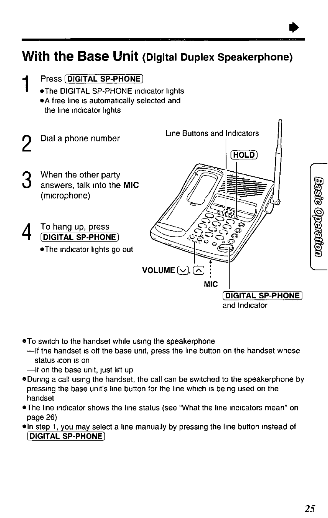 Panasonic KX-TC1881B manual 