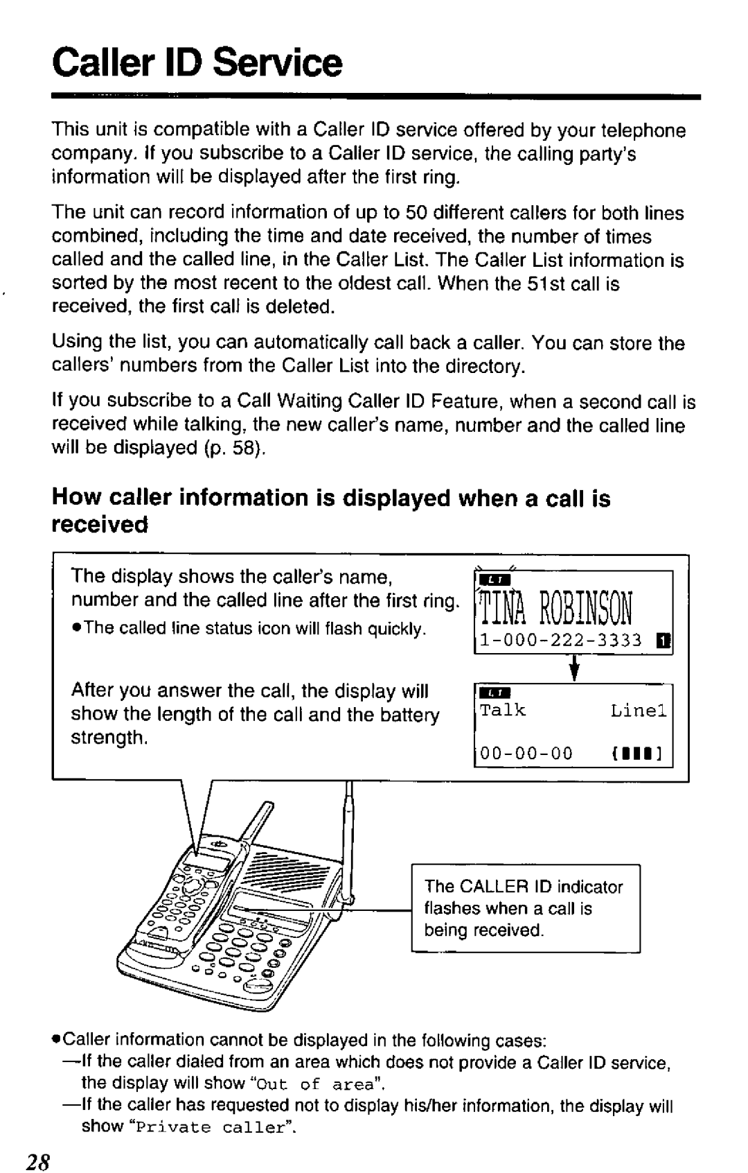 Panasonic KX-TC1881B manual 