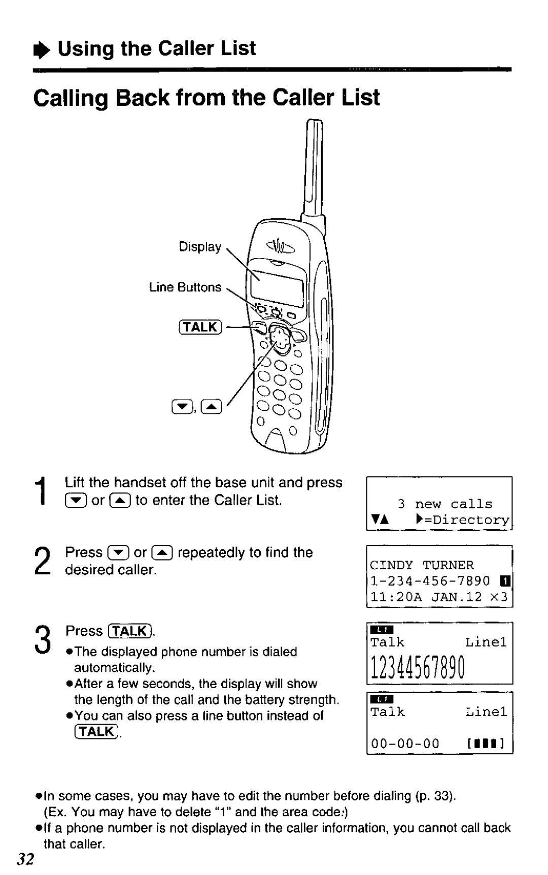 Panasonic KX-TC1881B manual 