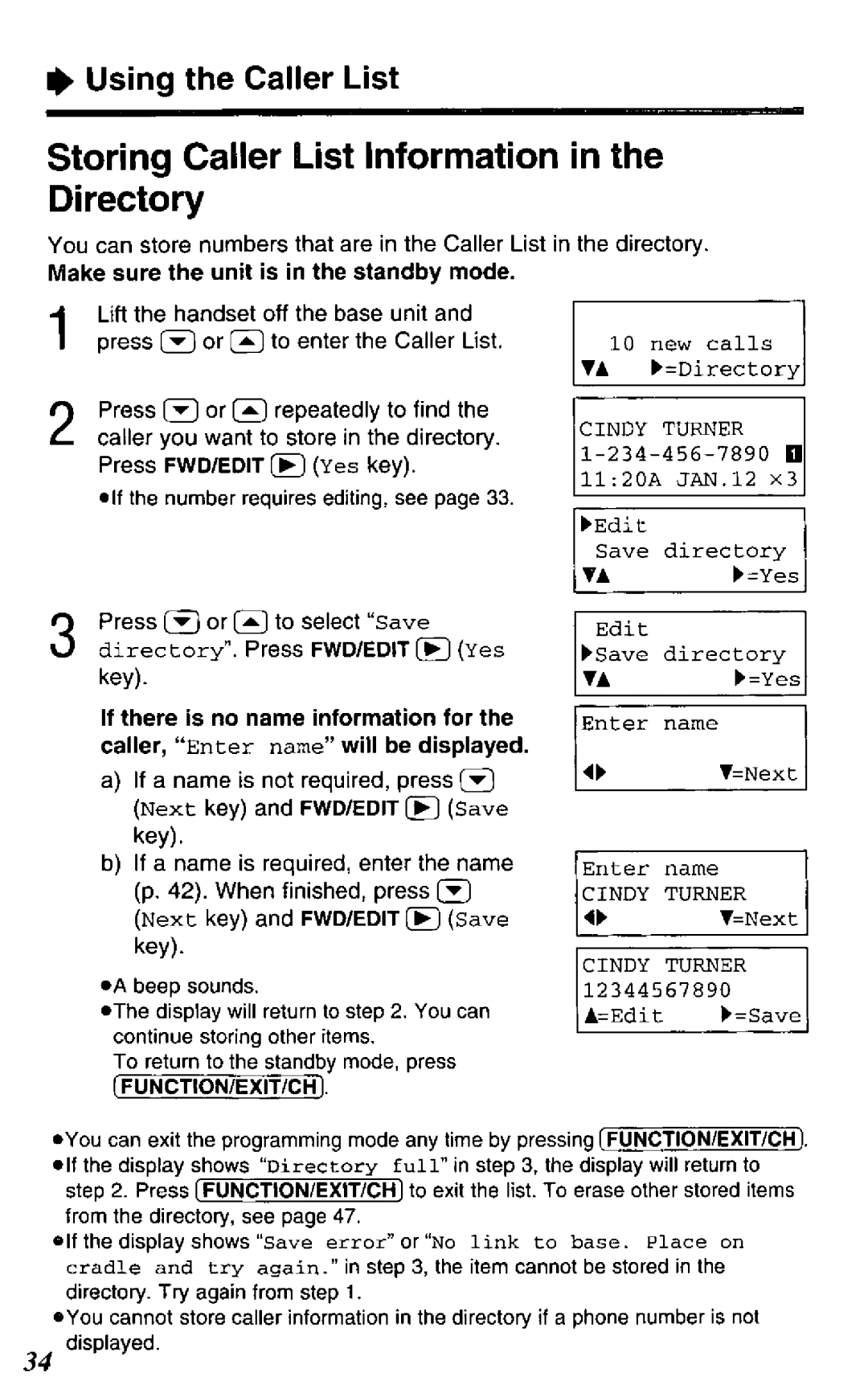 Panasonic KX-TC1881B manual 