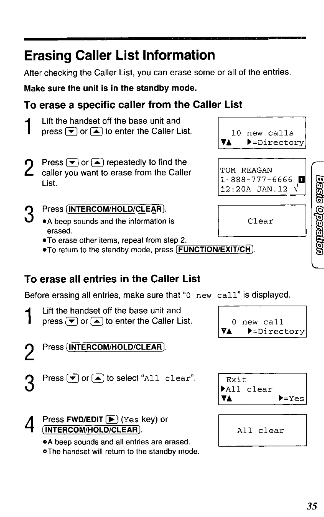 Panasonic KX-TC1881B manual 