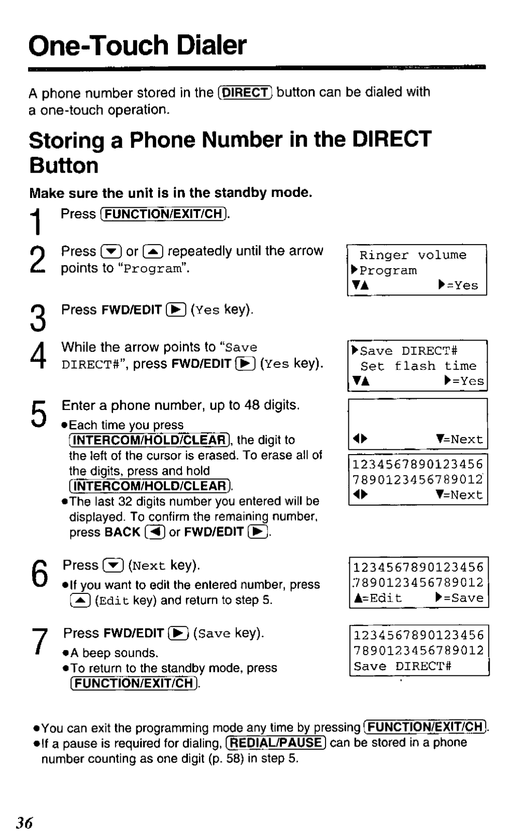 Panasonic KX-TC1881B manual 