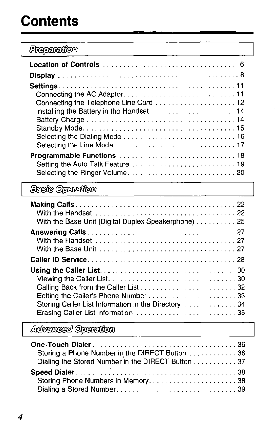 Panasonic KX-TC1881B manual 