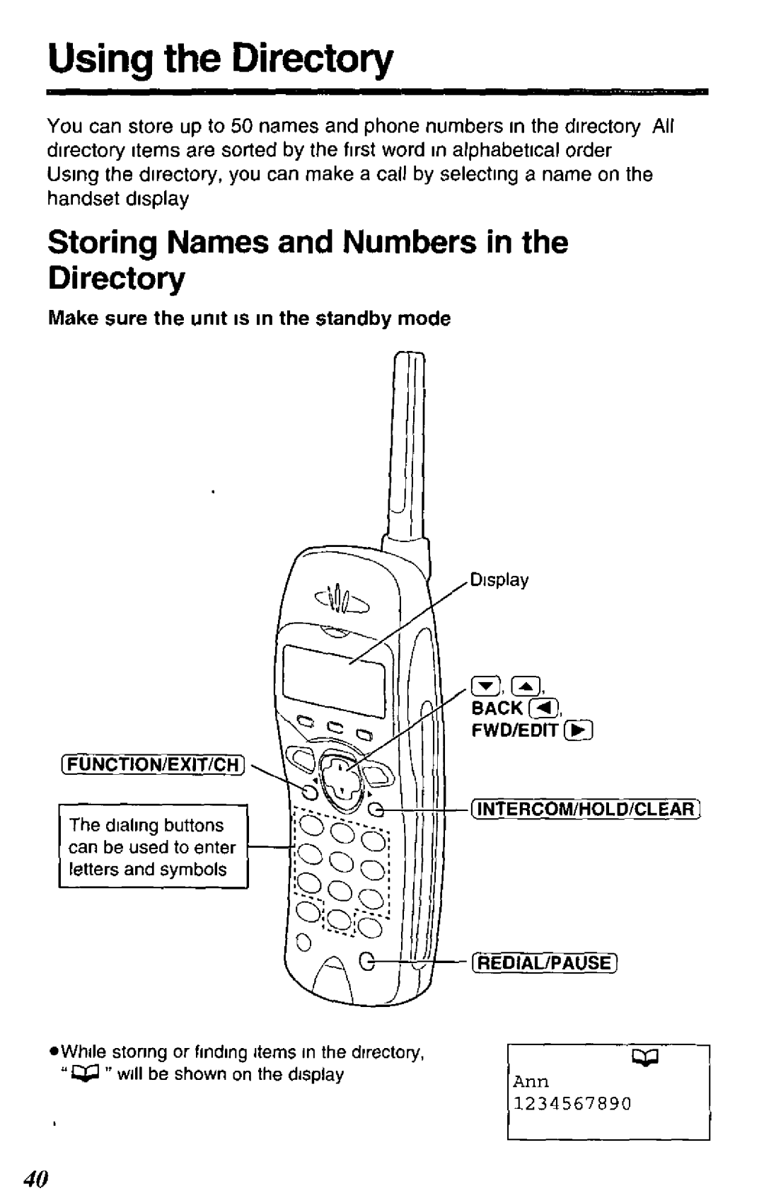 Panasonic KX-TC1881B manual 