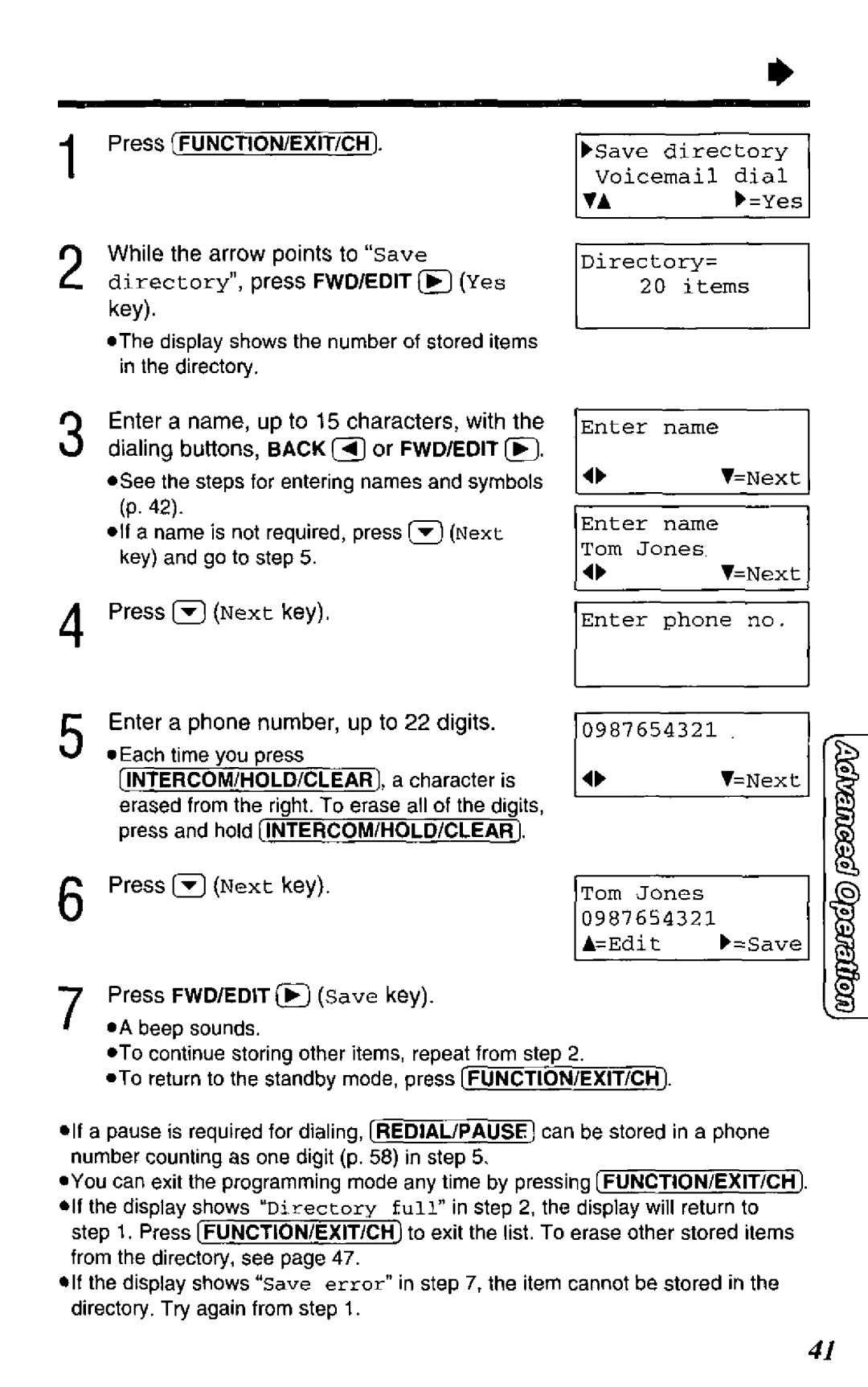 Panasonic KX-TC1881B manual 