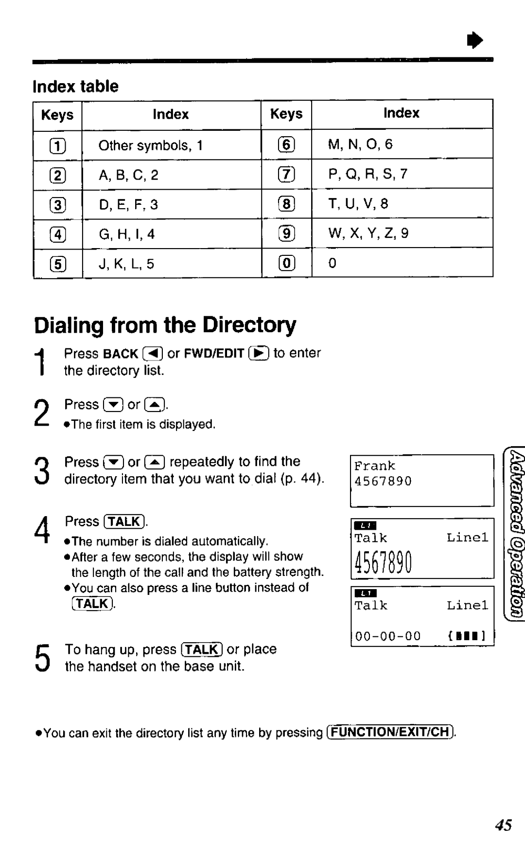 Panasonic KX-TC1881B manual 