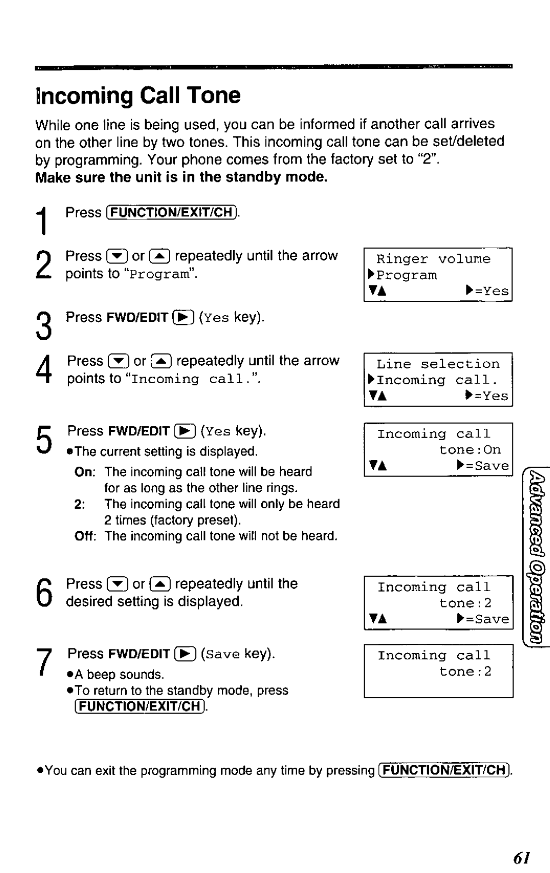 Panasonic KX-TC1881B manual 