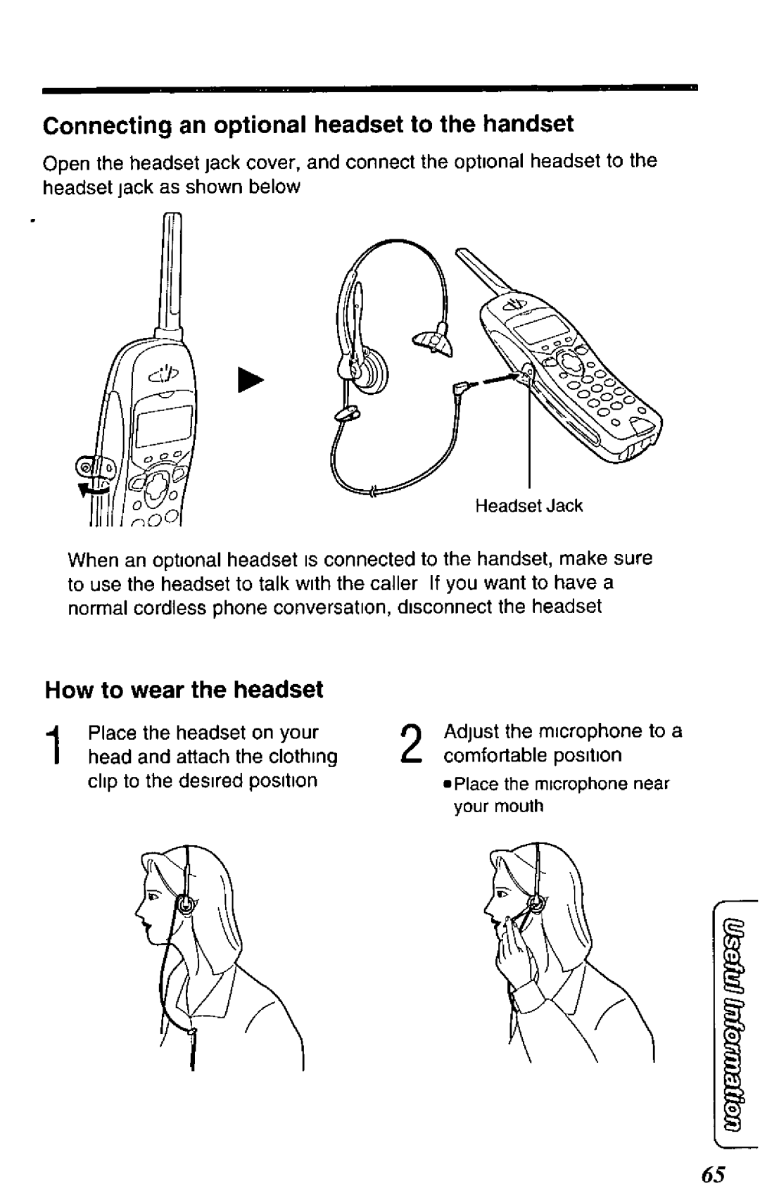 Panasonic KX-TC1881B manual 