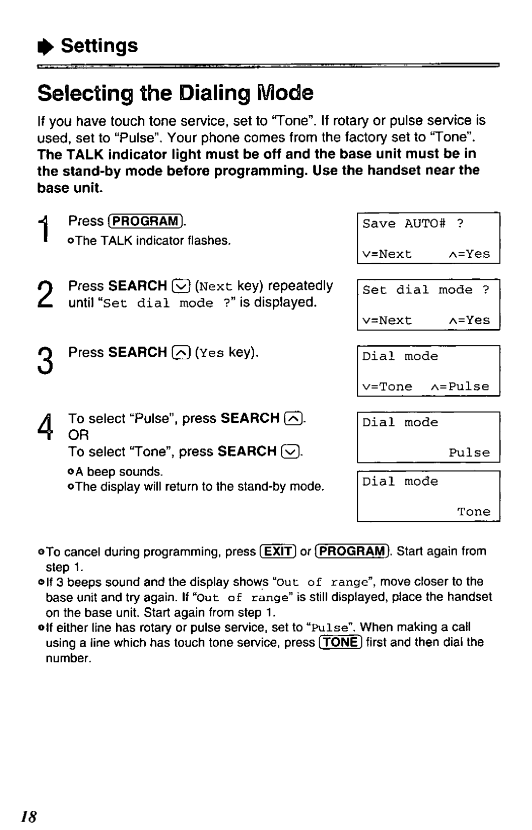 Panasonic KX-TC1890B manual 