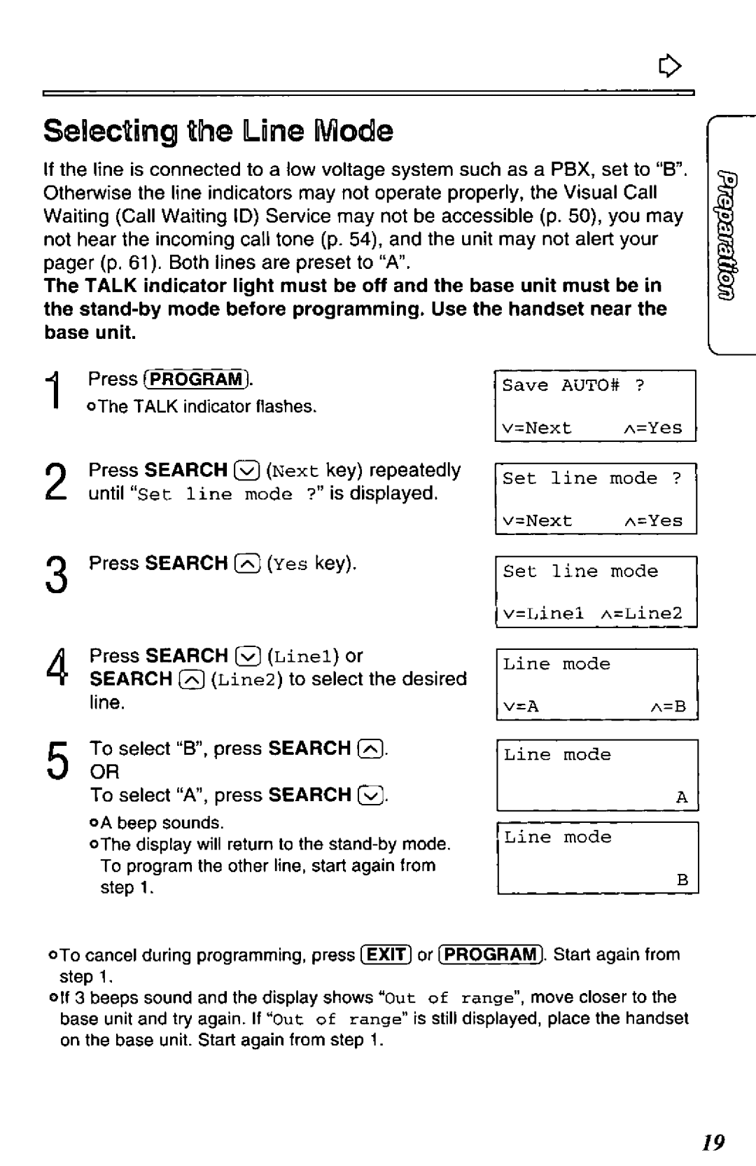 Panasonic KX-TC1890B manual 