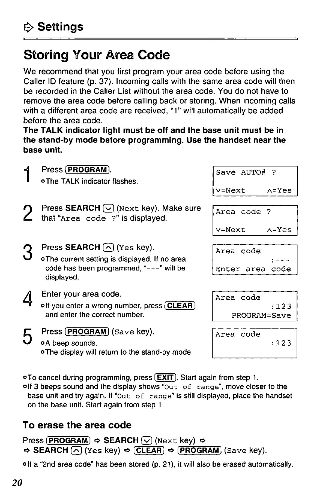 Panasonic KX-TC1890B manual 