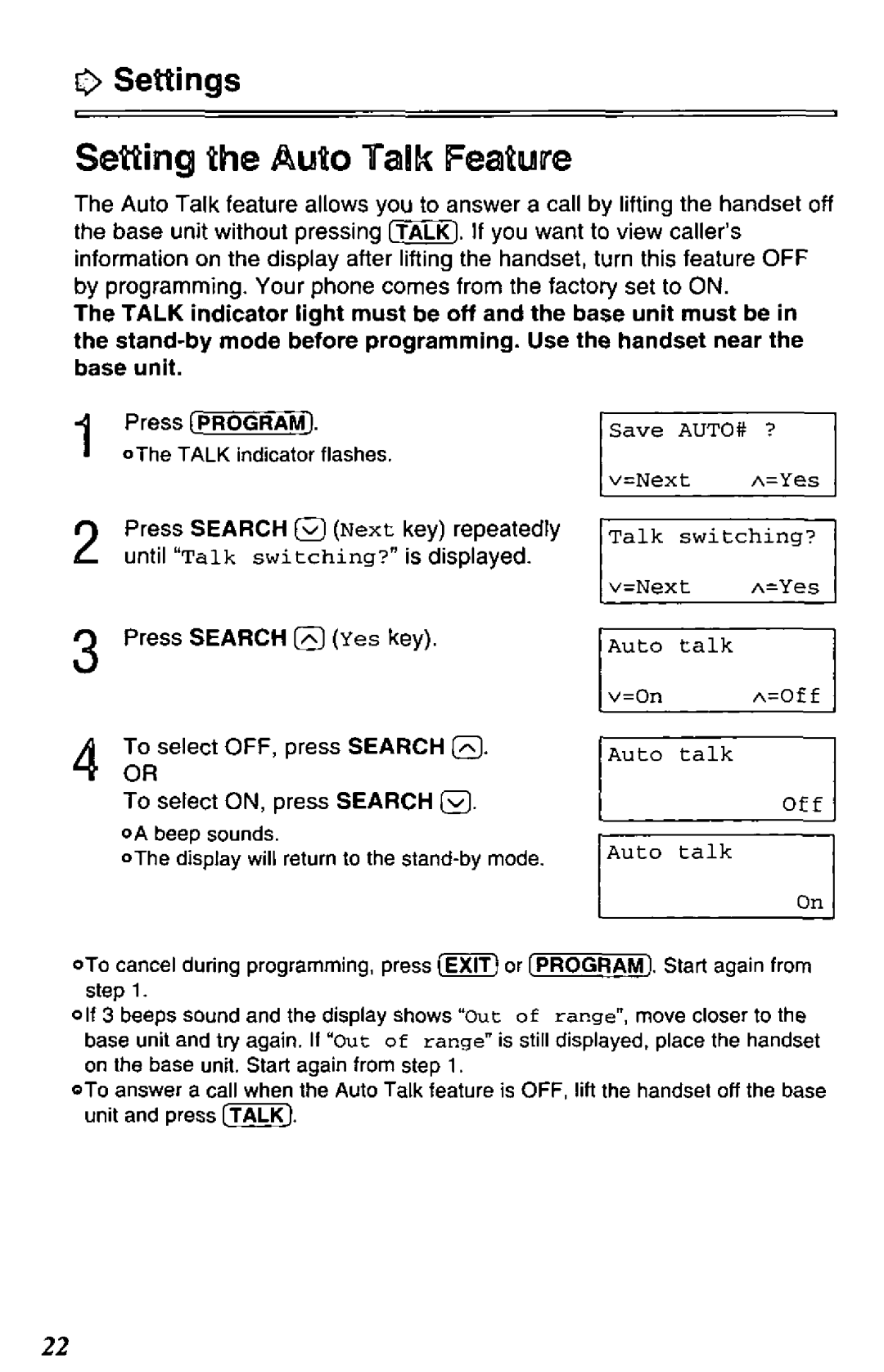 Panasonic KX-TC1890B manual 