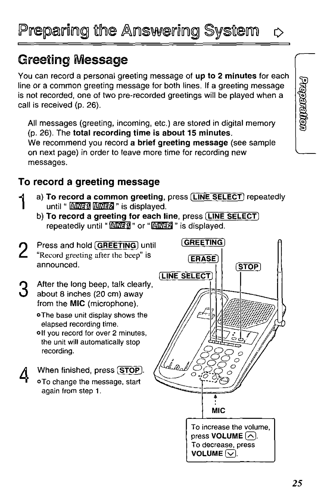 Panasonic KX-TC1890B manual 