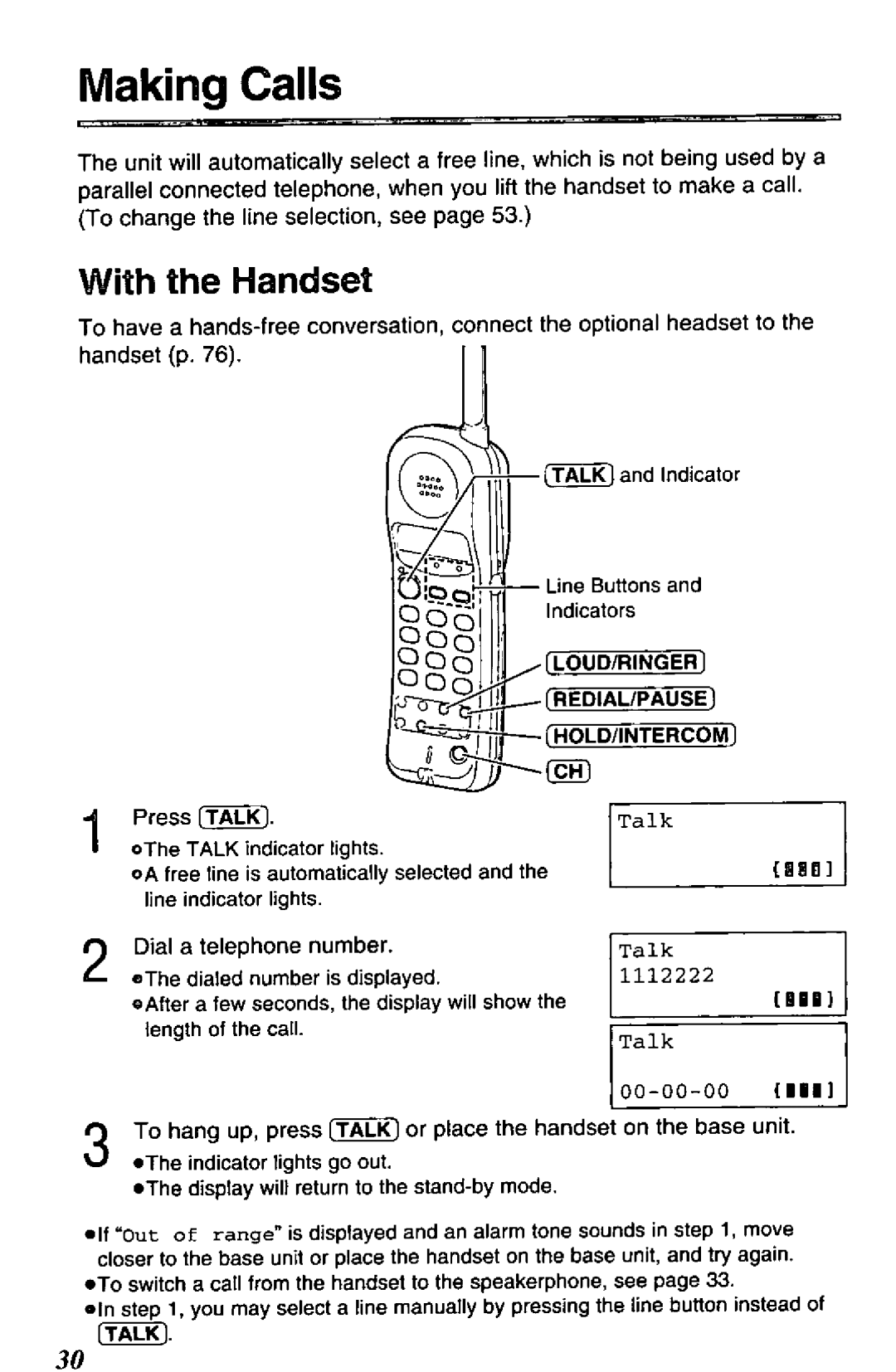 Panasonic KX-TC1890B manual 