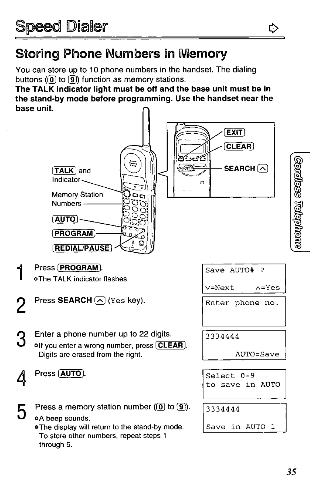 Panasonic KX-TC1890B manual 