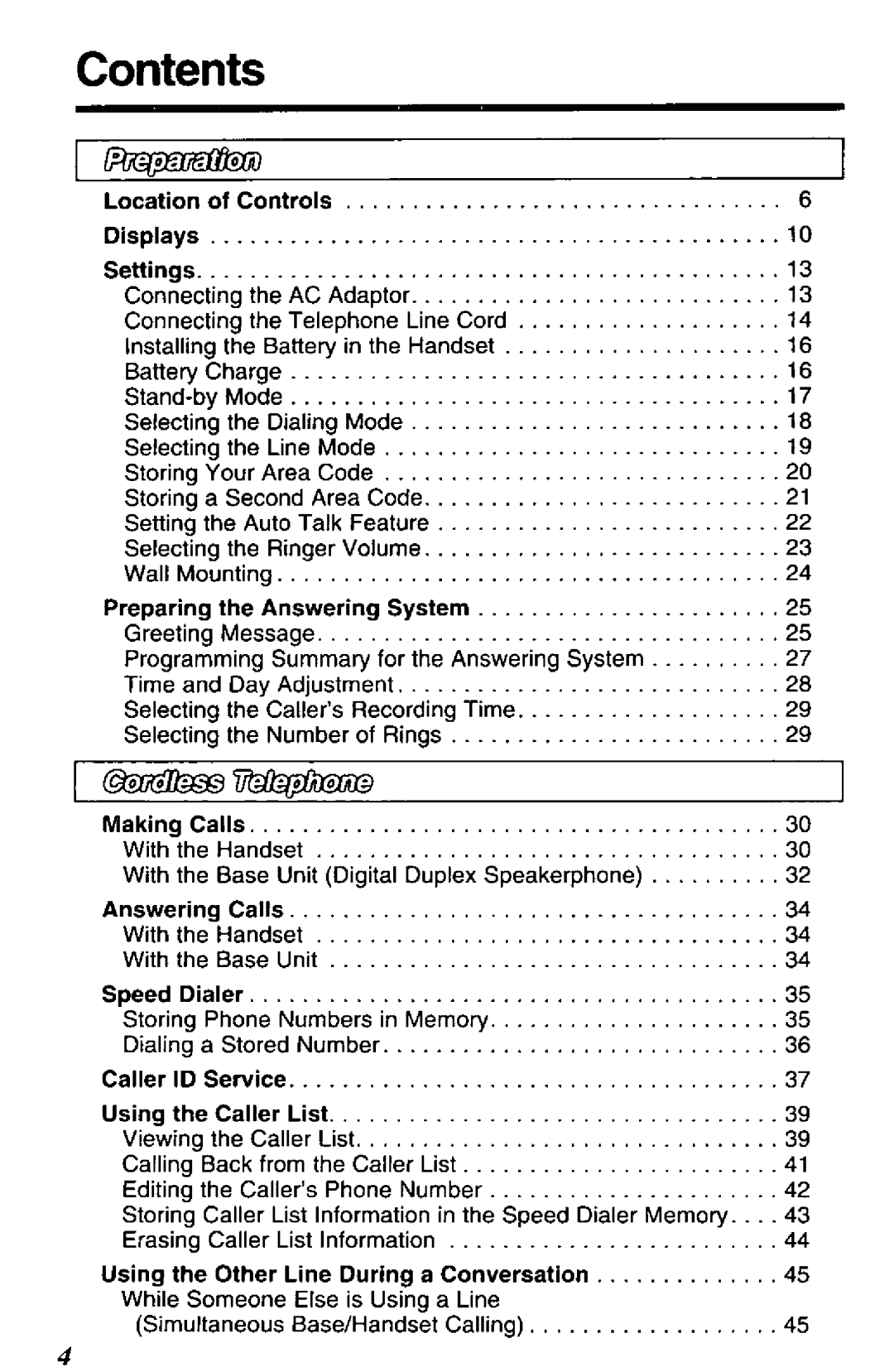 Panasonic KX-TC1890B manual 