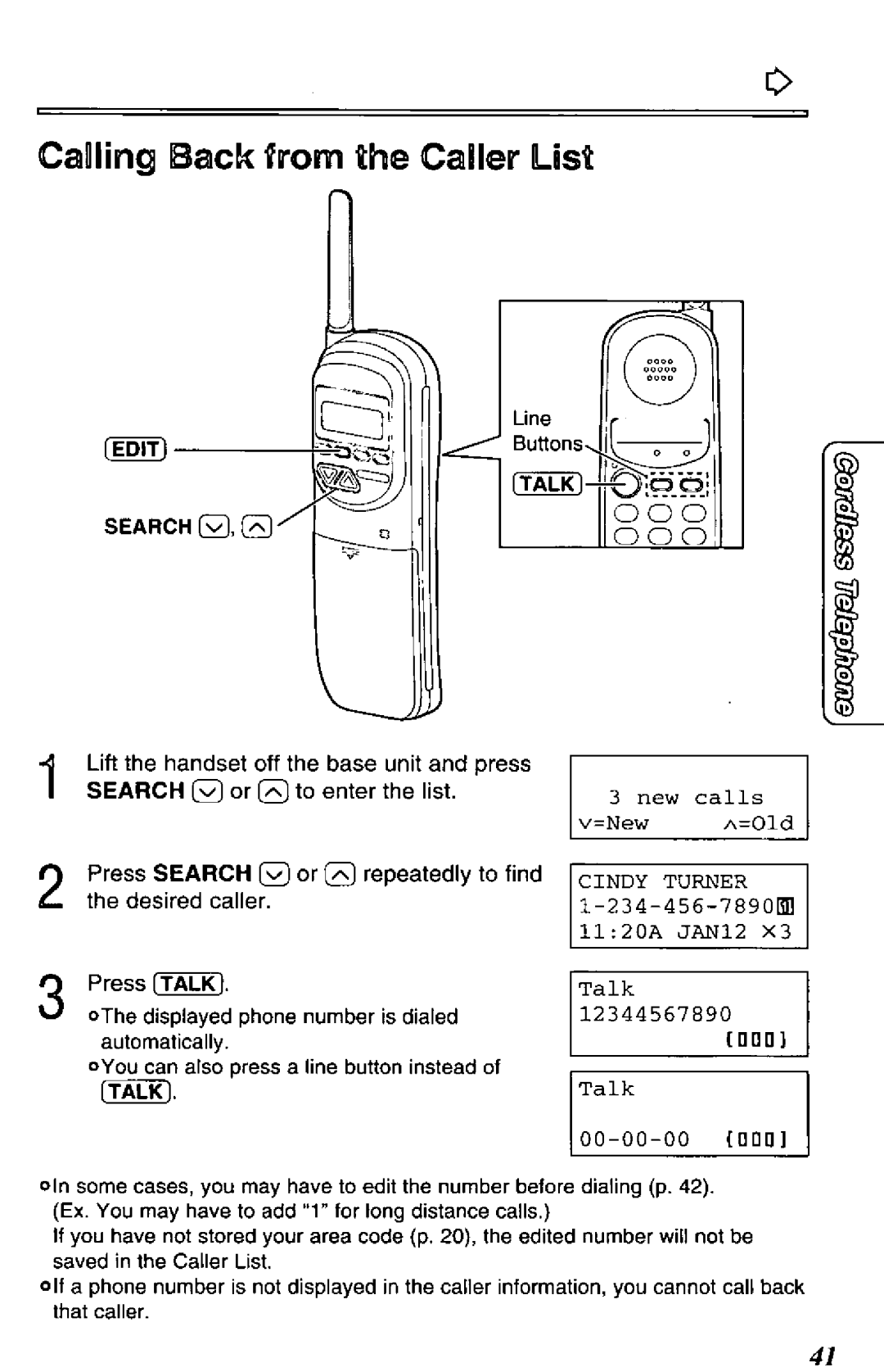 Panasonic KX-TC1890B manual 