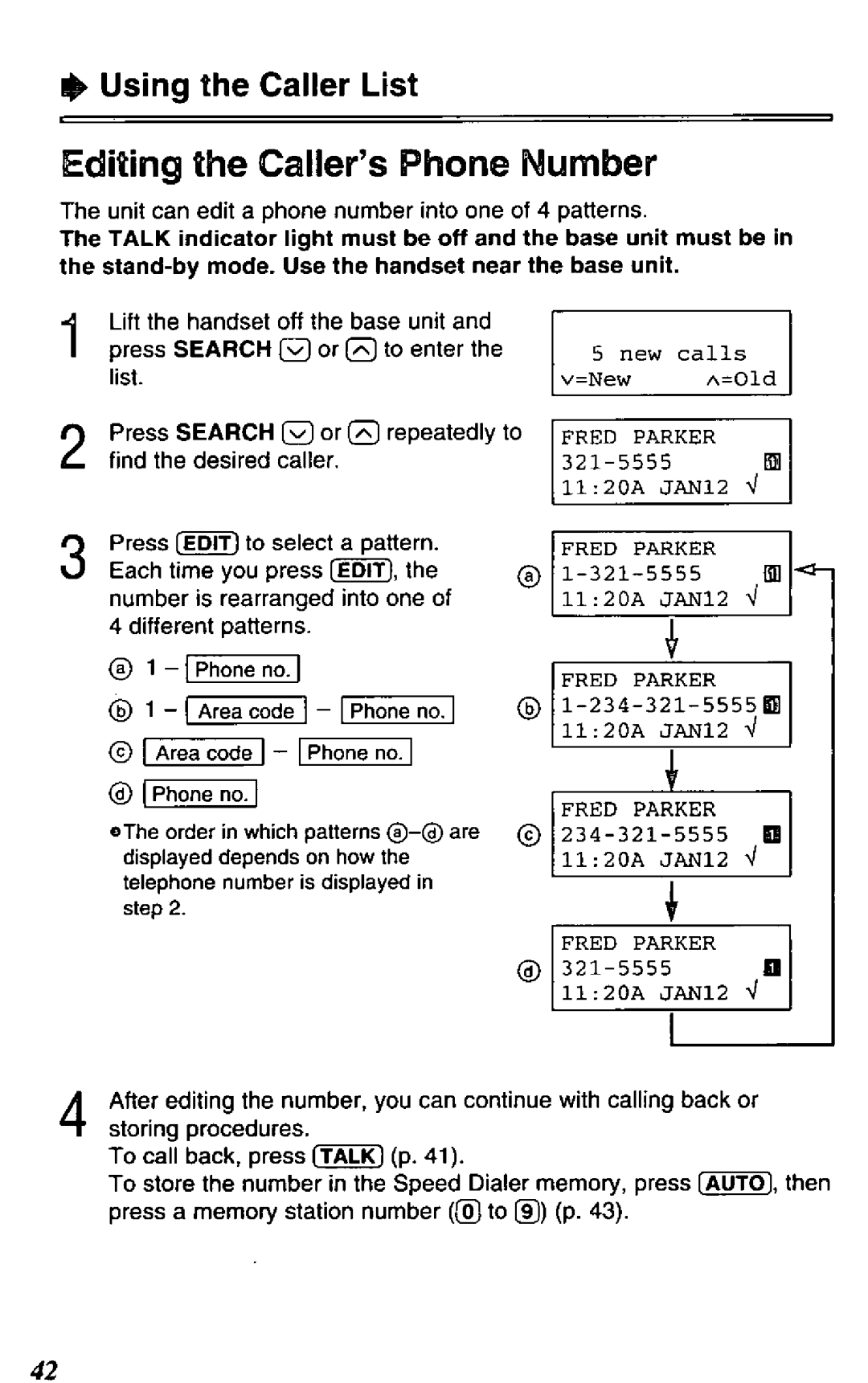 Panasonic KX-TC1890B manual 