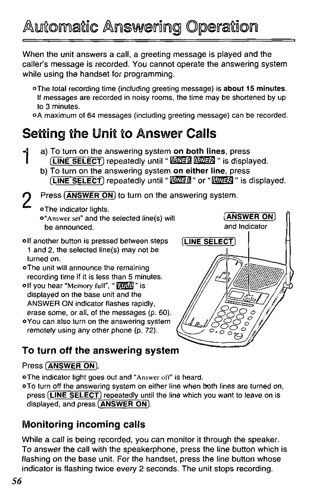 Panasonic KX-TC1890B manual 