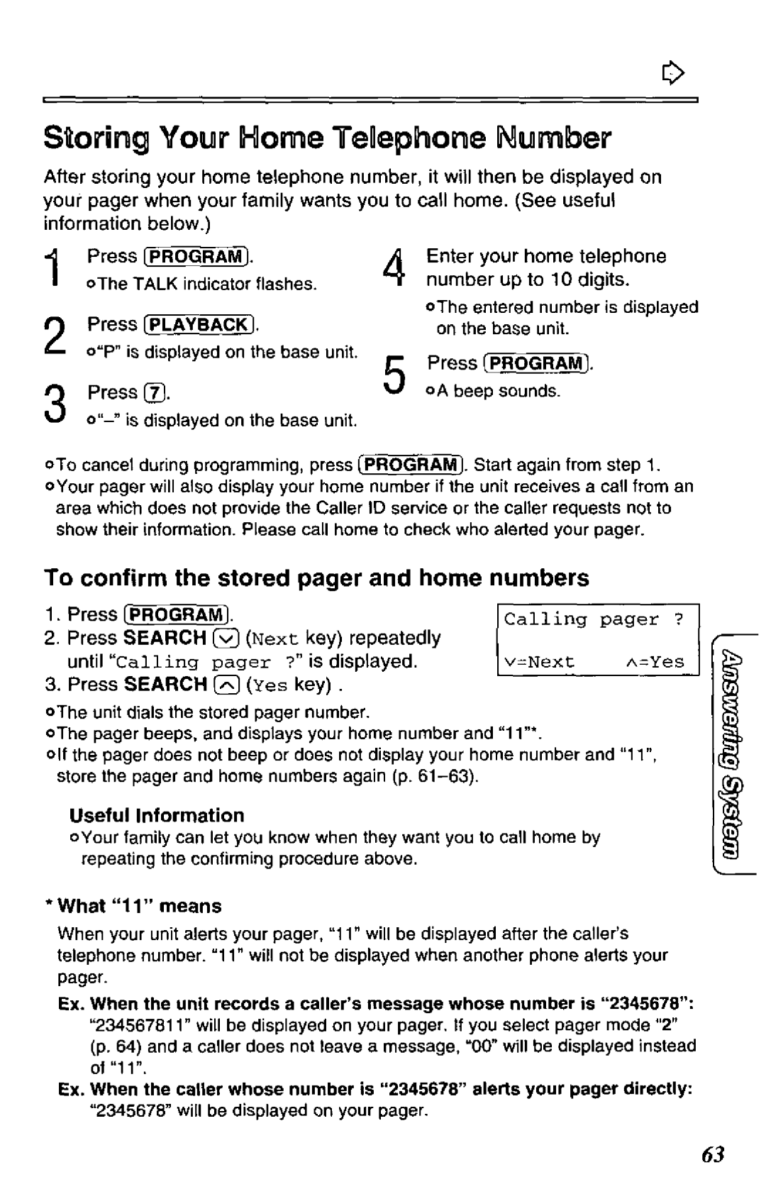 Panasonic KX-TC1890B manual 