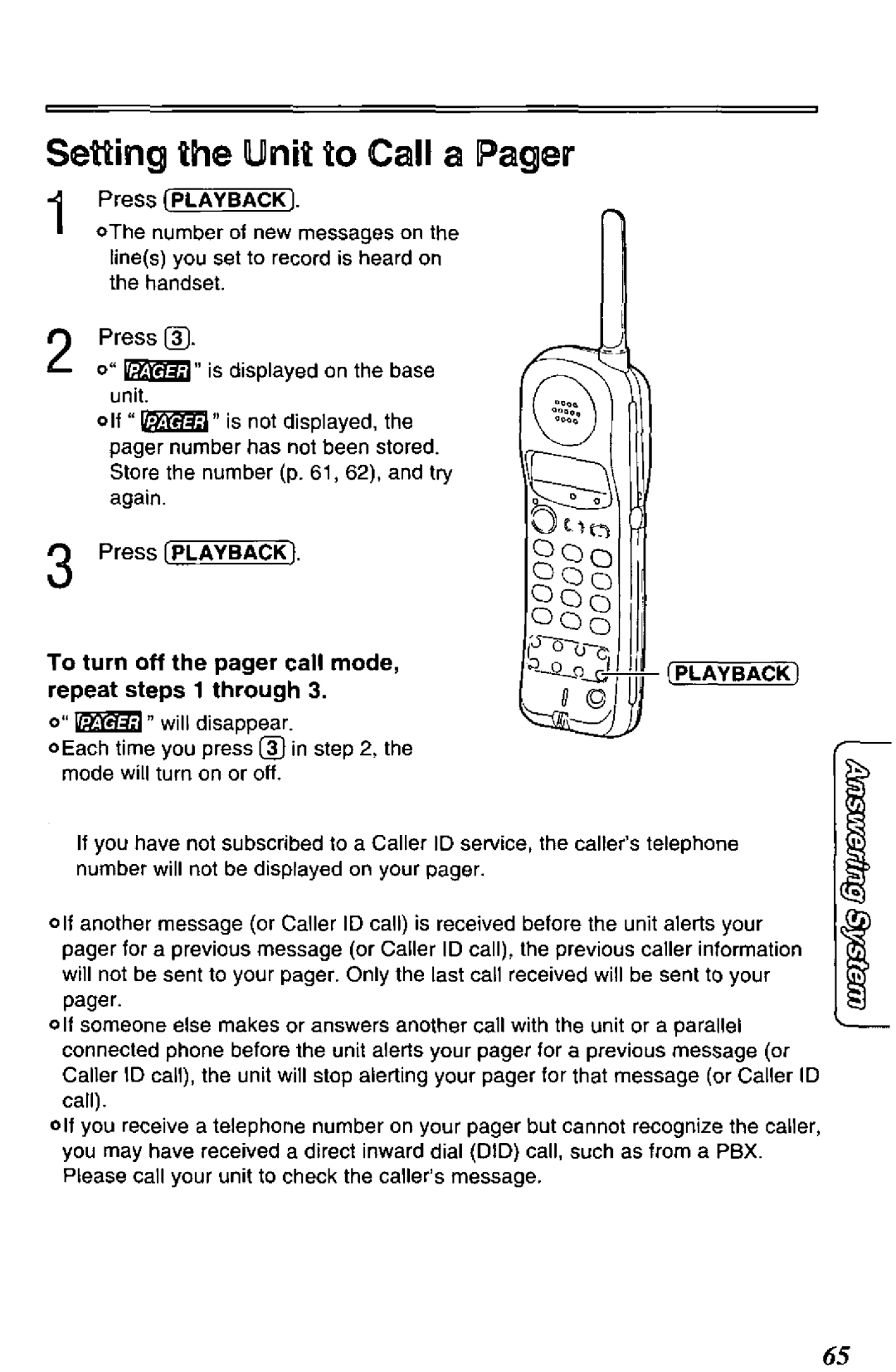 Panasonic KX-TC1890B manual 