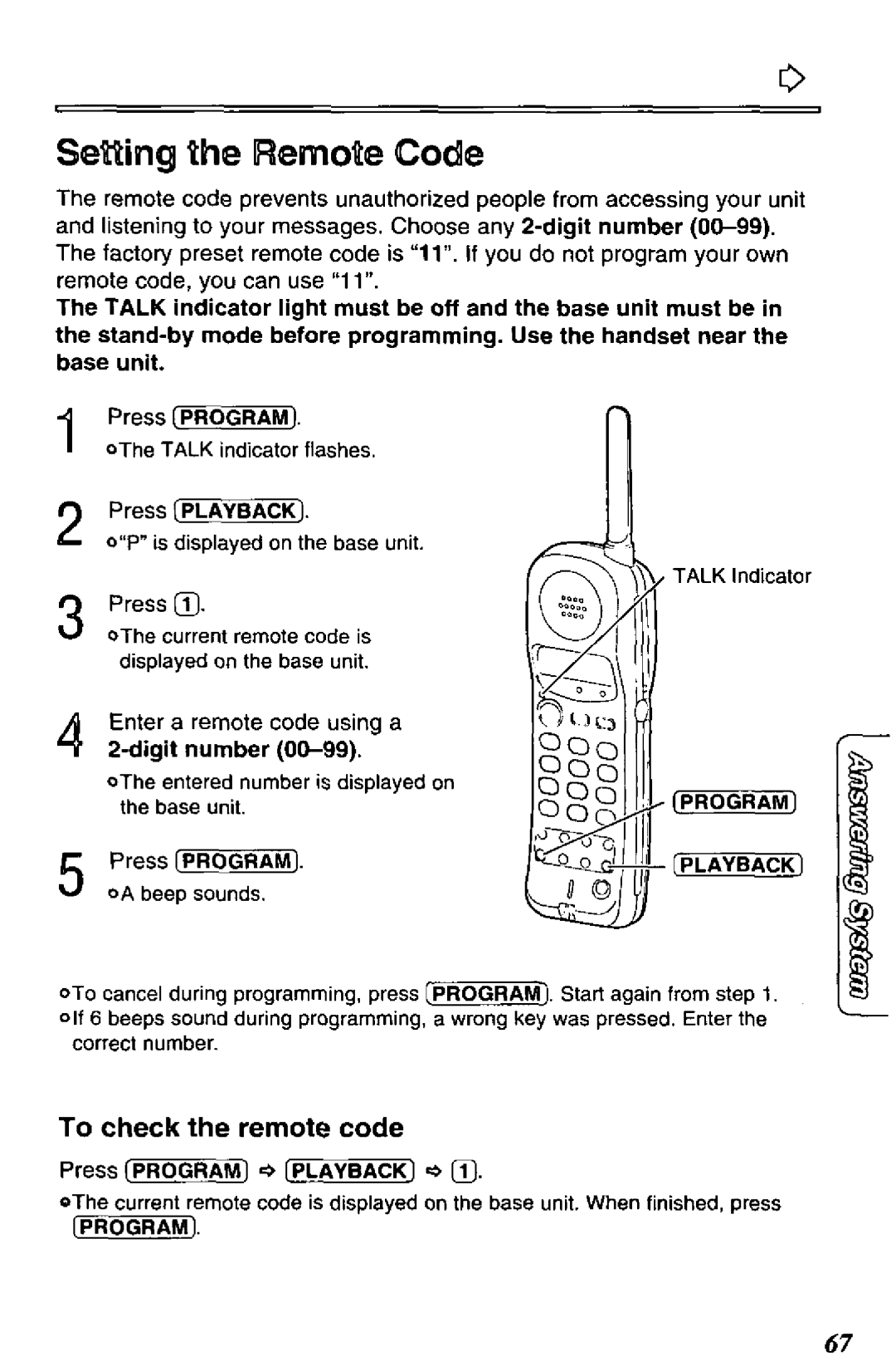 Panasonic KX-TC1890B manual 