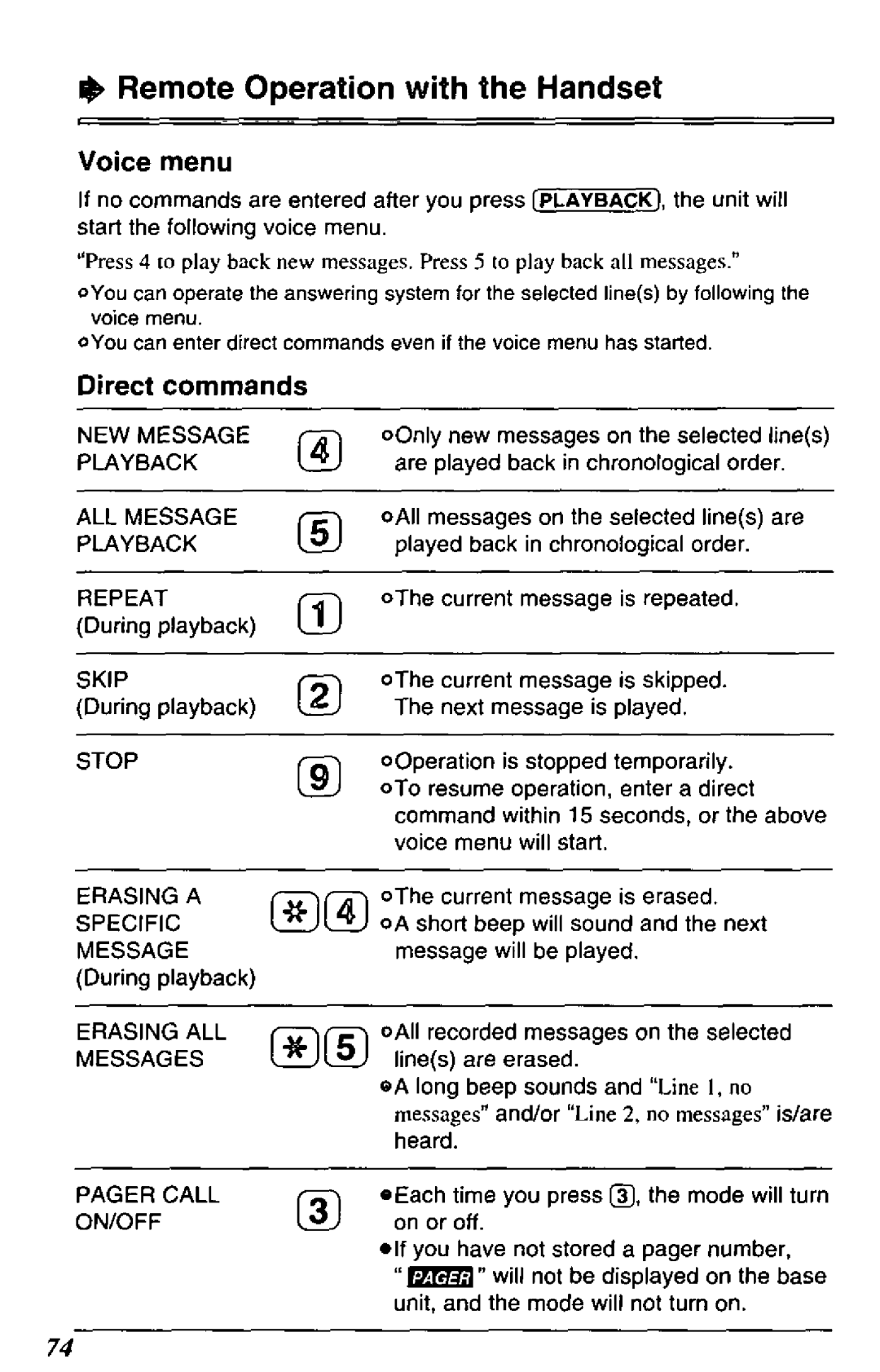 Panasonic KX-TC1890B manual 