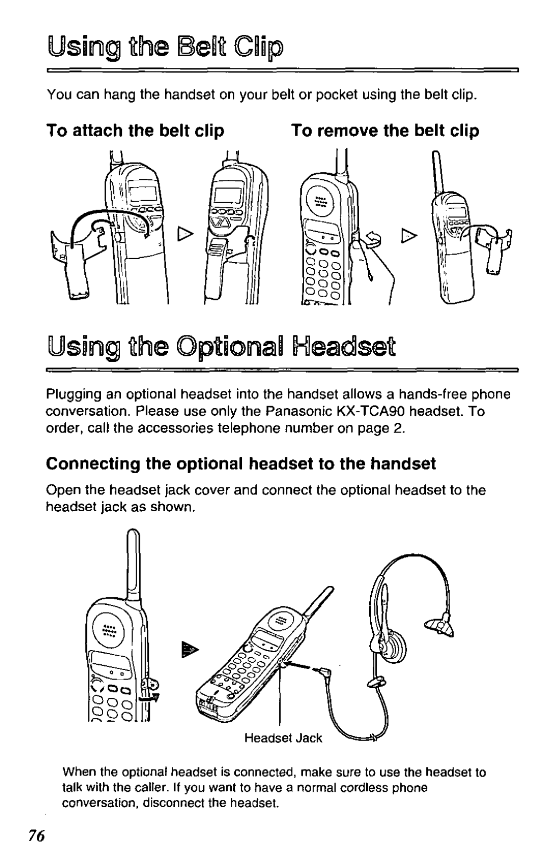 Panasonic KX-TC1890B manual 