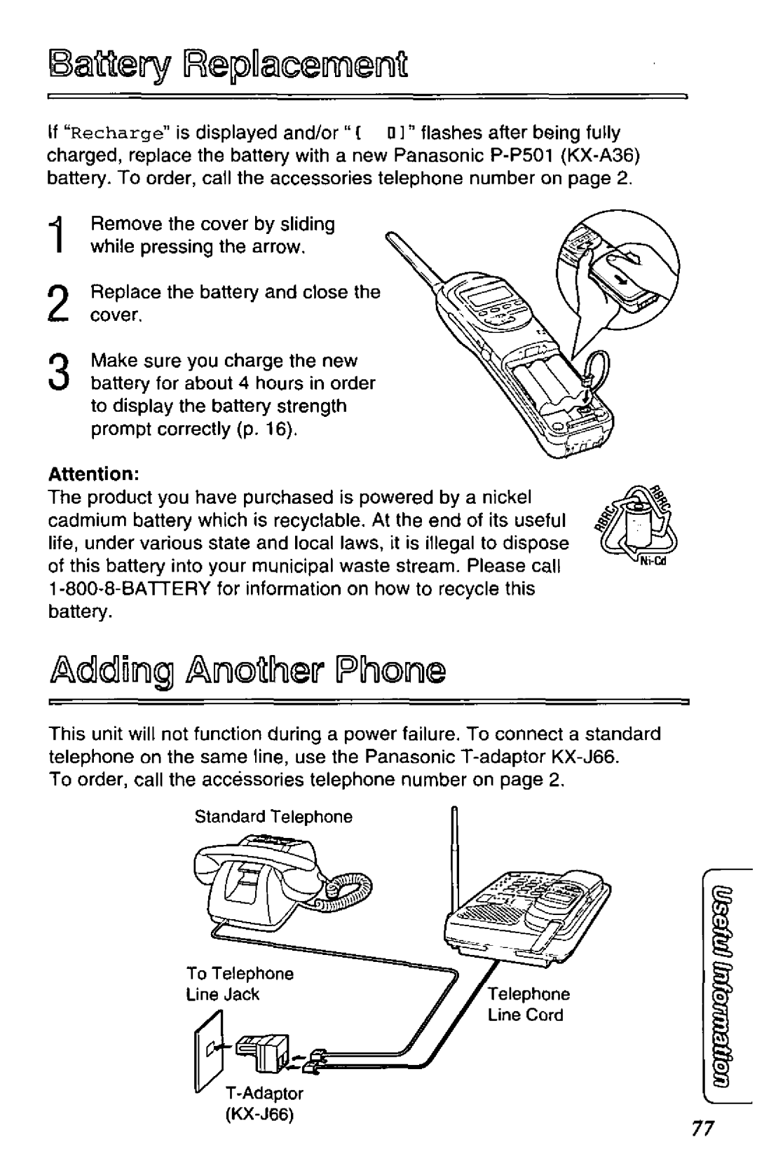 Panasonic KX-TC1890B manual 