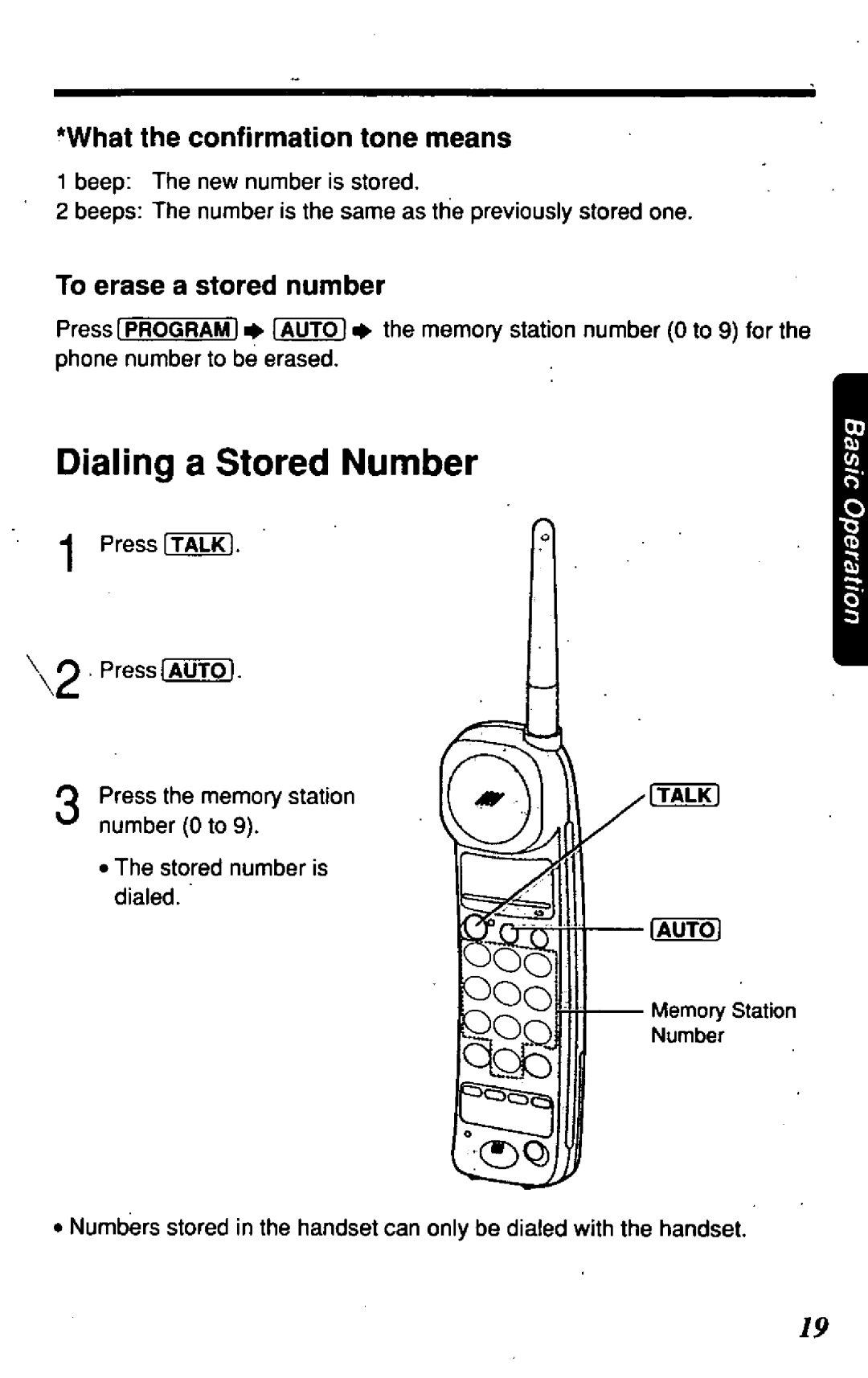 Panasonic KX-TC197-B manual 