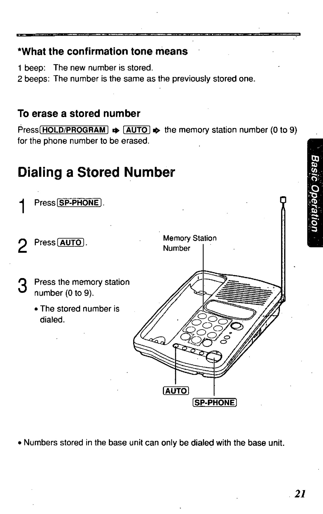 Panasonic KX-TC197-B manual 