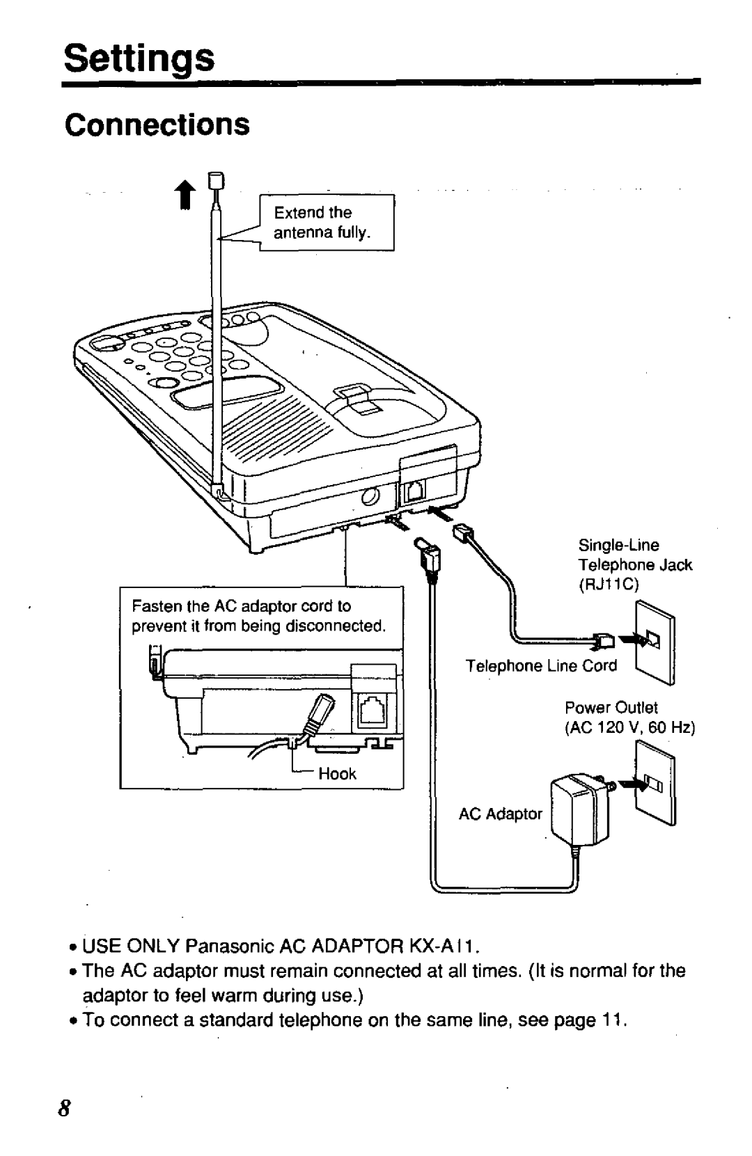 Panasonic KX-TC197-B manual 