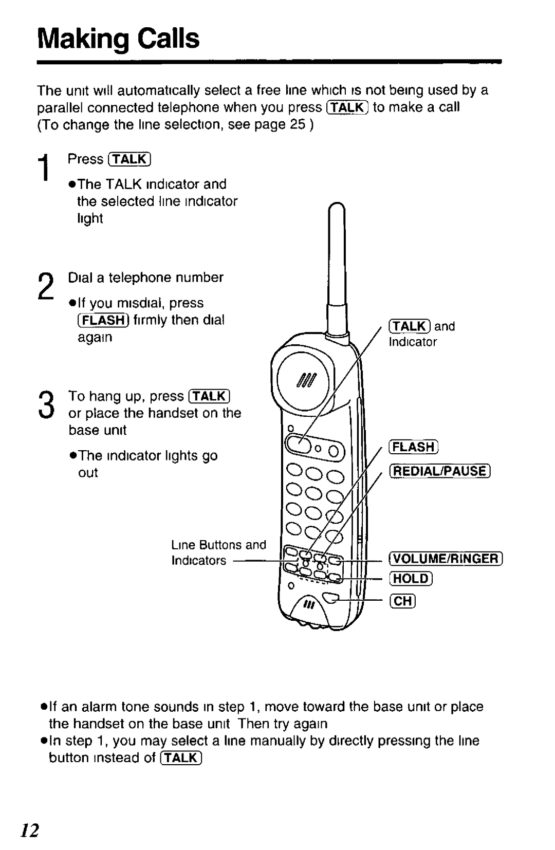 Panasonic KX-TC280-B manual 