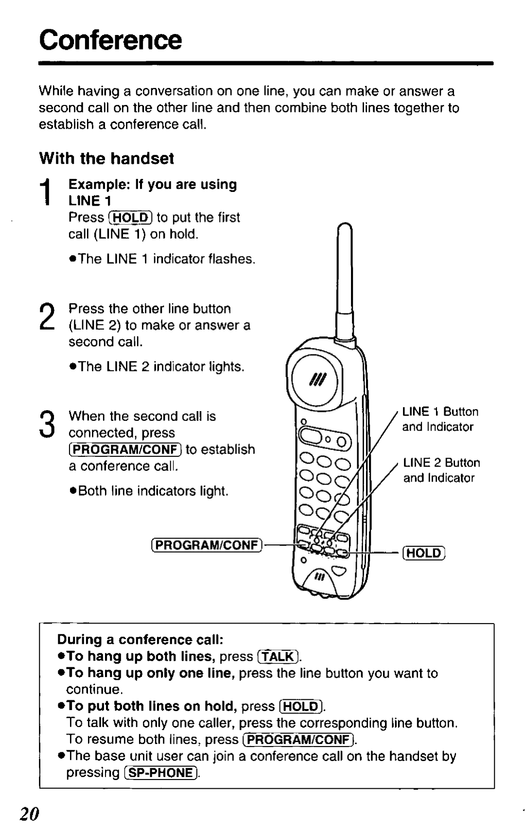 Panasonic KX-TC280-B manual 