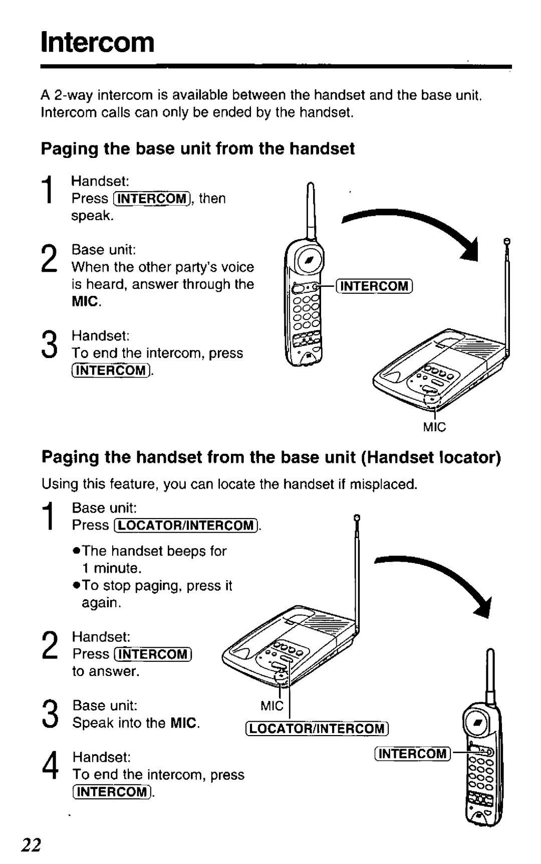 Panasonic KX-TC280-B manual 