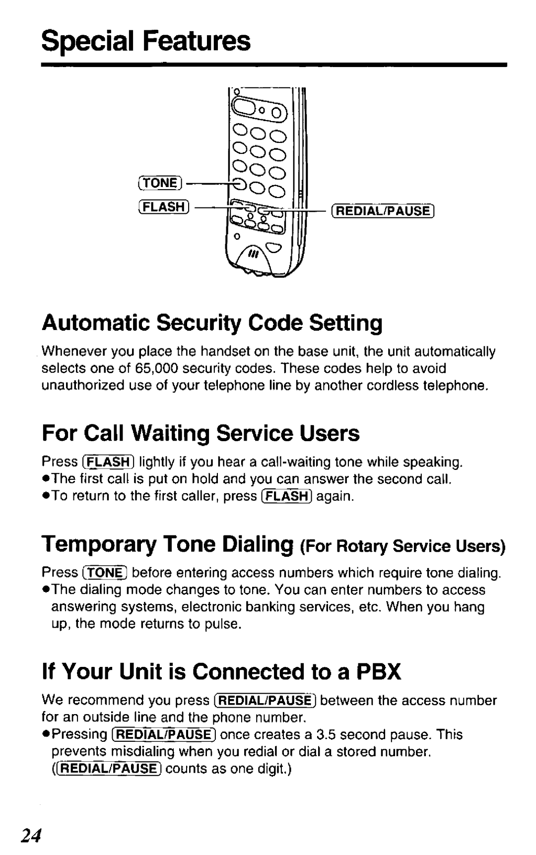 Panasonic KX-TC280-B manual 