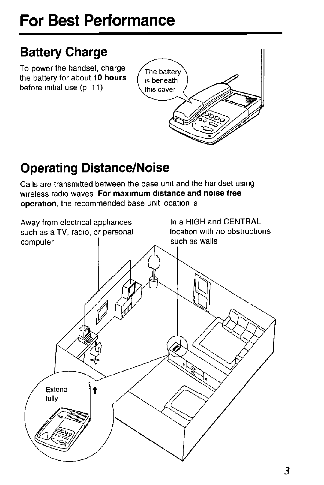 Panasonic KX-TC280-B manual 