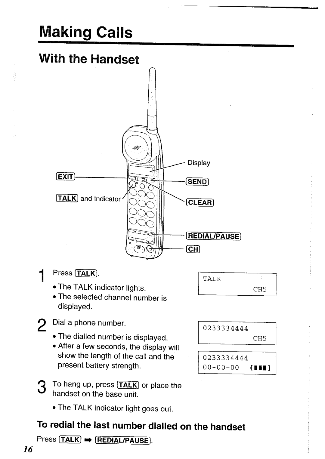 Panasonic KX-TCC116ALW manual 