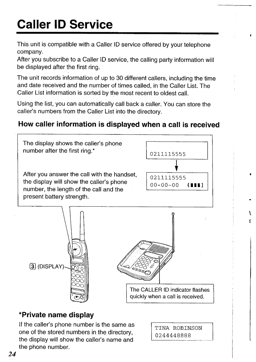 Panasonic KX-TCC116ALW manual 